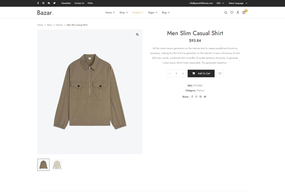 Product Layouts 1